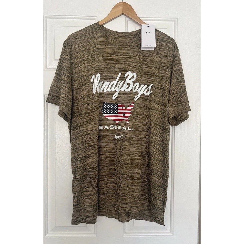 Nike Vandy Boys Baseball Dri Fit Tshirt Size XL NWT Vanderbilt